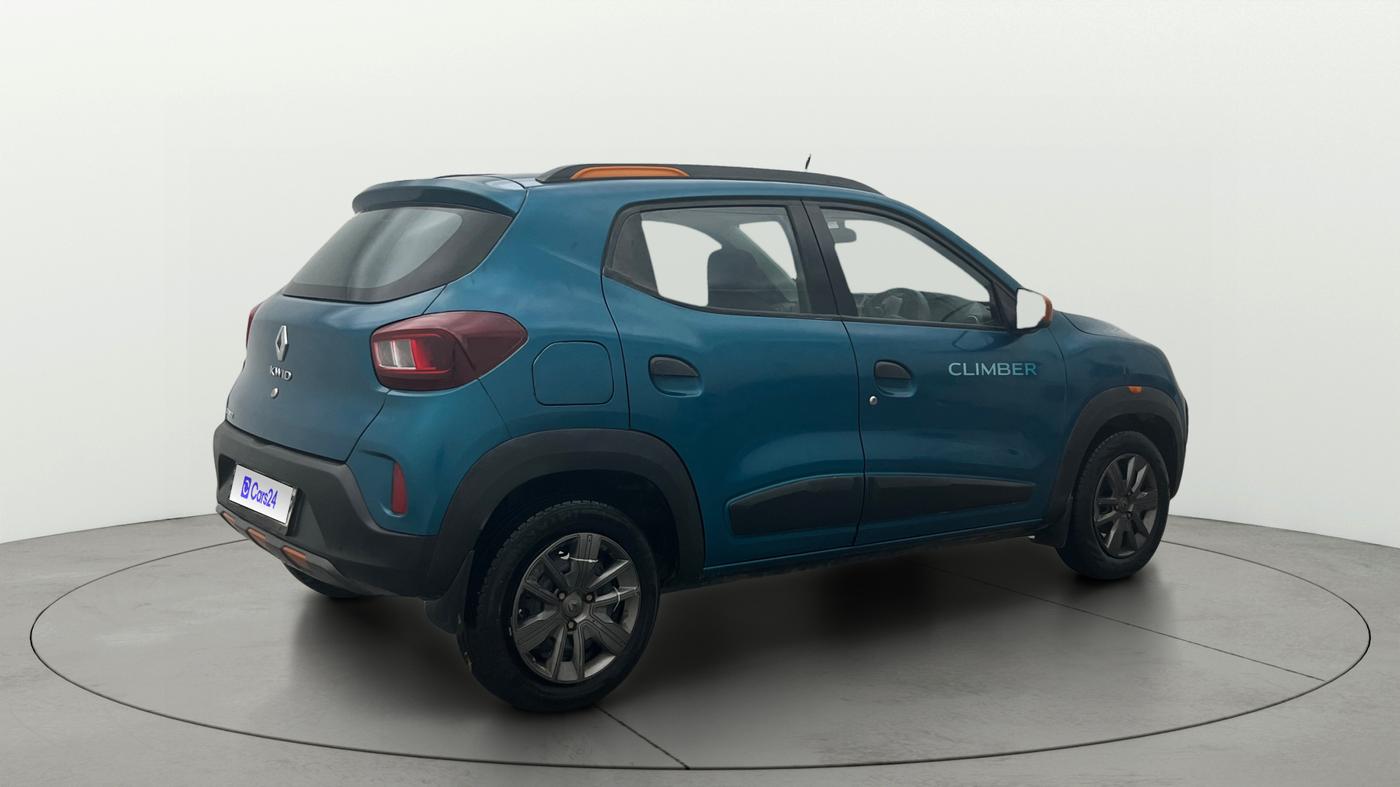 2021 Renault Kwid CLIMBER 1.0 AMT (O), Petrol, Automatic, 70,124 km, Right Back Diagonal