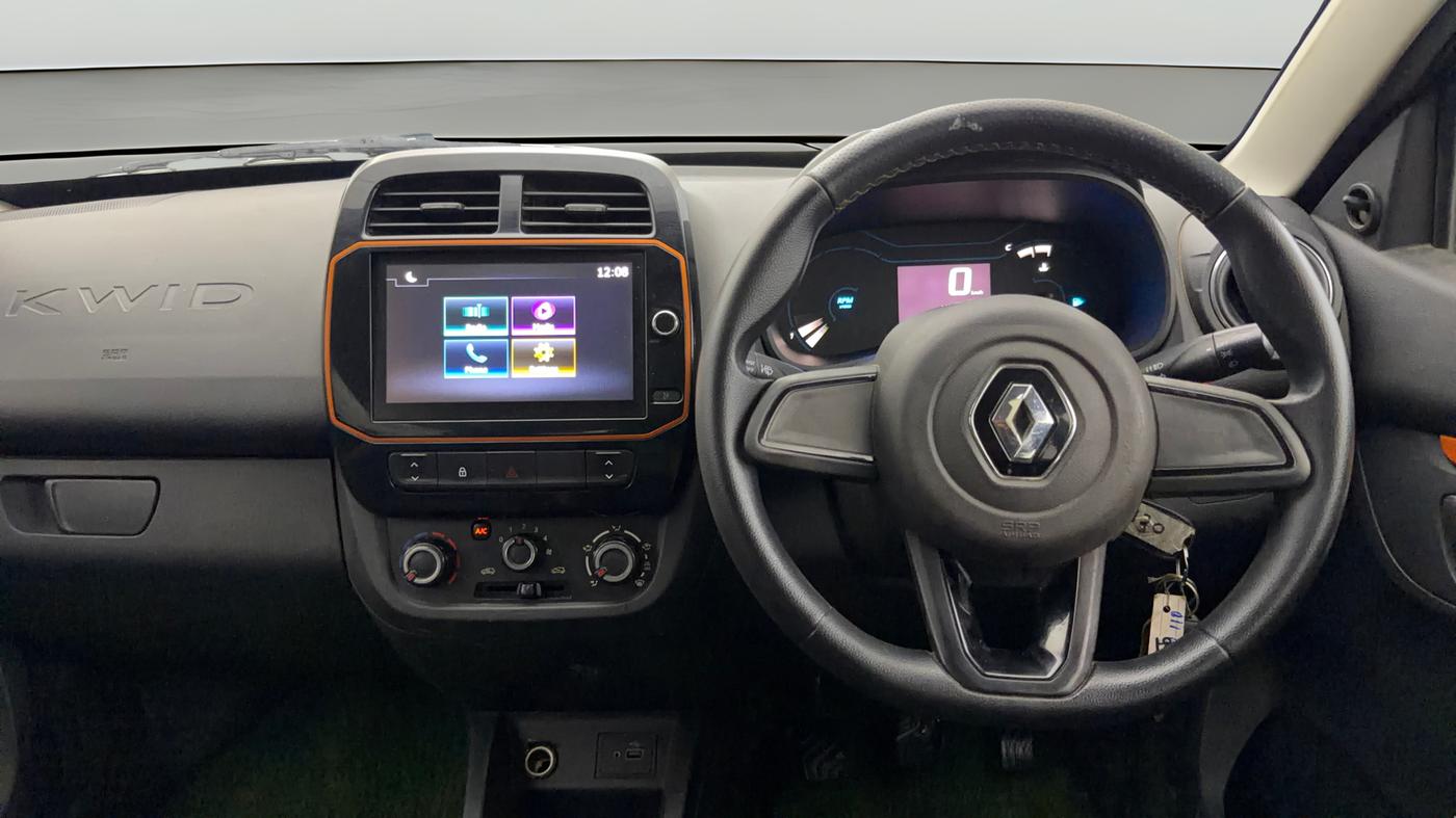 2021 Renault Kwid CLIMBER 1.0 (O), CNG, Manual, 48,650 km, Steering Wheel Close Up