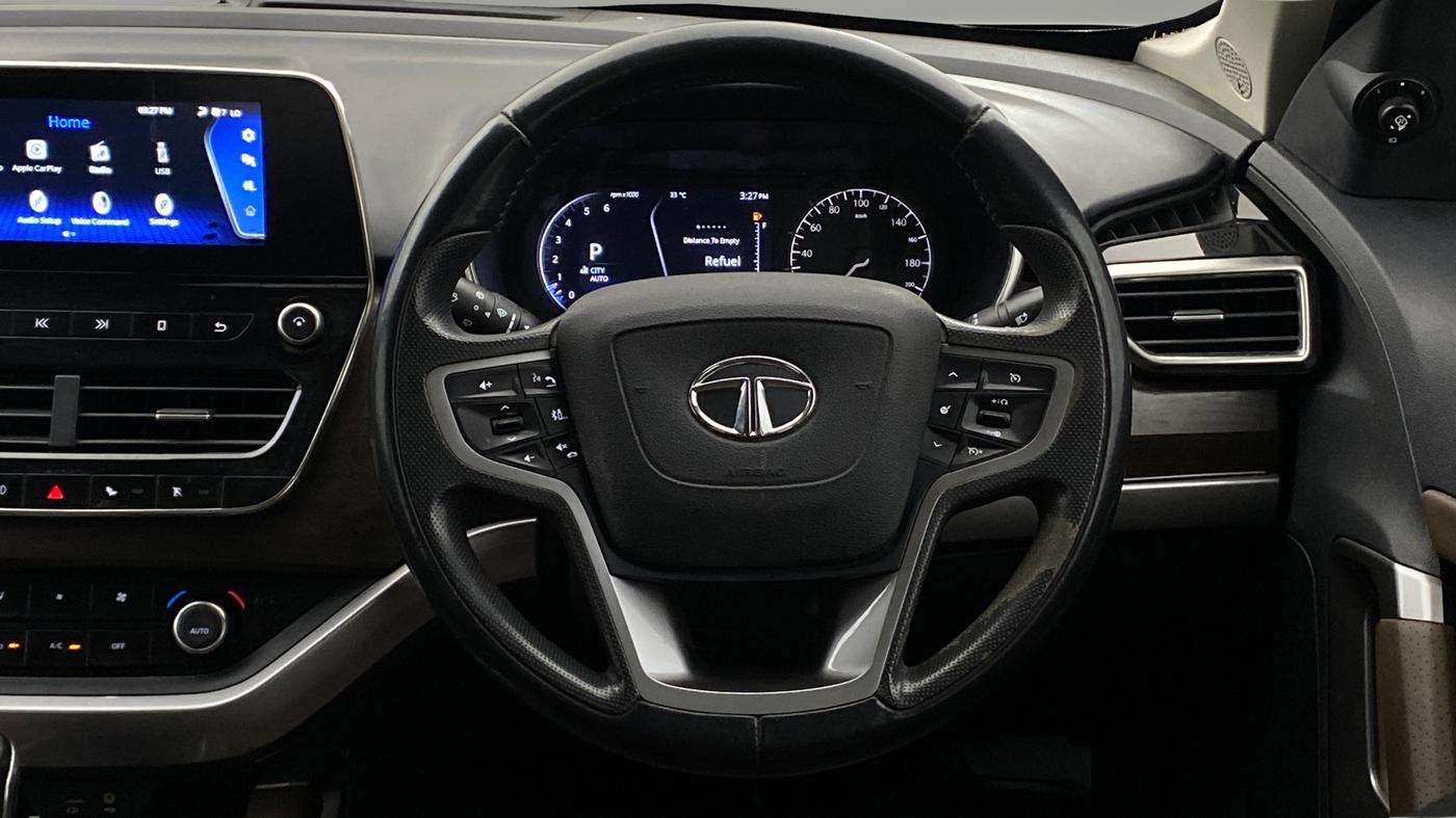 2021 Tata Harrier XZA PLUS 2.0L, Diesel, Automatic, 89,340 km, Steering Wheel Close Up