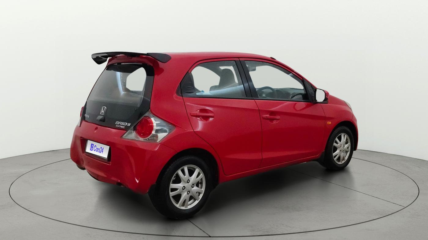 2015 Honda Brio V MT, Petrol, Manual, 86,322 km, Right Back Diagonal