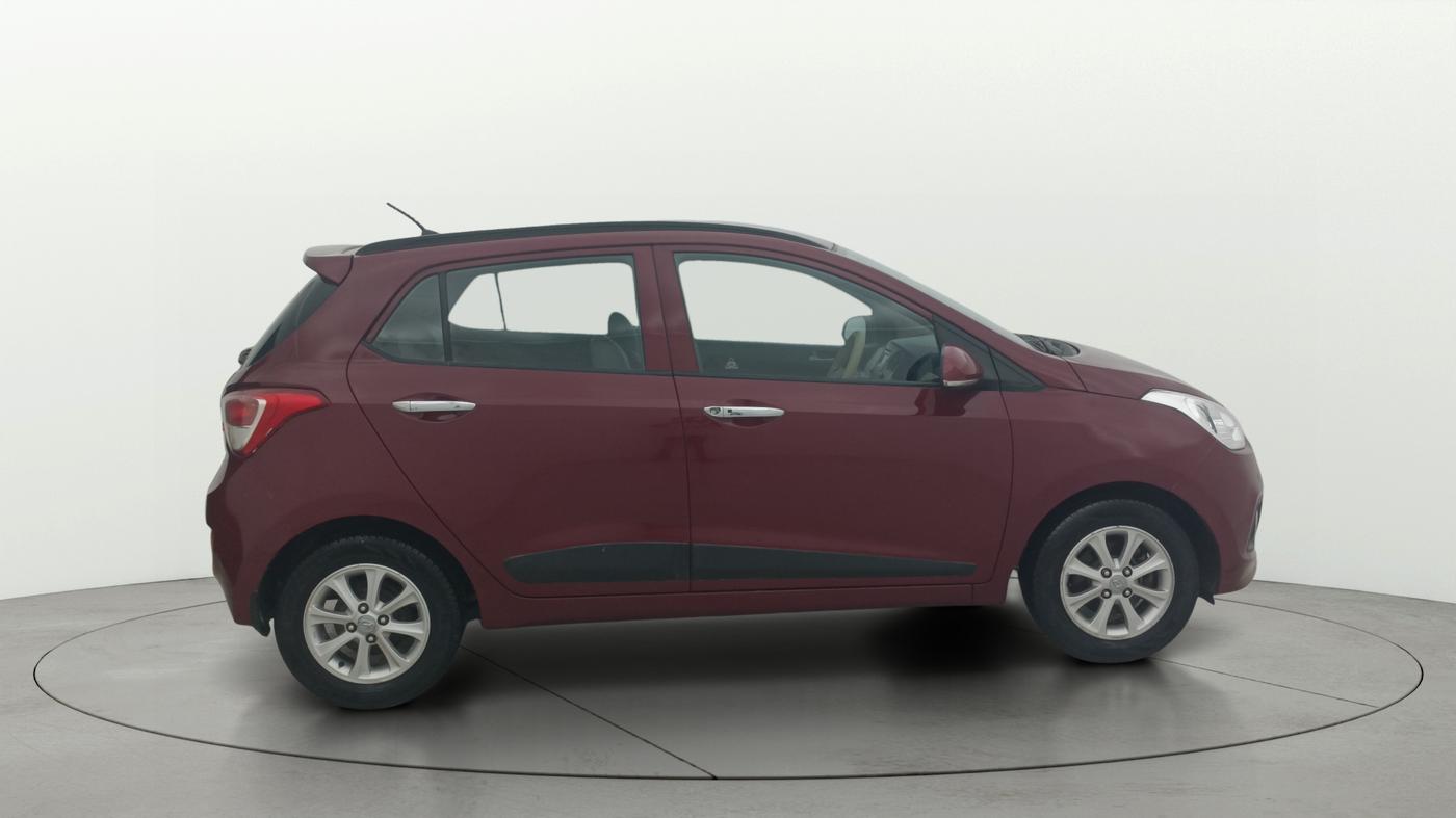 2014 Hyundai Grand i10 ASTA AT 1.2 KAPPA VTVT, Petrol, Automatic, 66,107 km, Right Side View