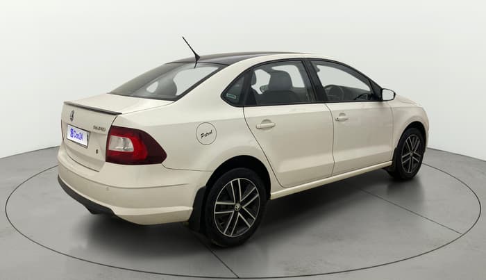 2018 Skoda Rapid 1.6 MPI STYLE PLUS MT, Petrol, Manual, 73,107 km, Right Back Diagonal