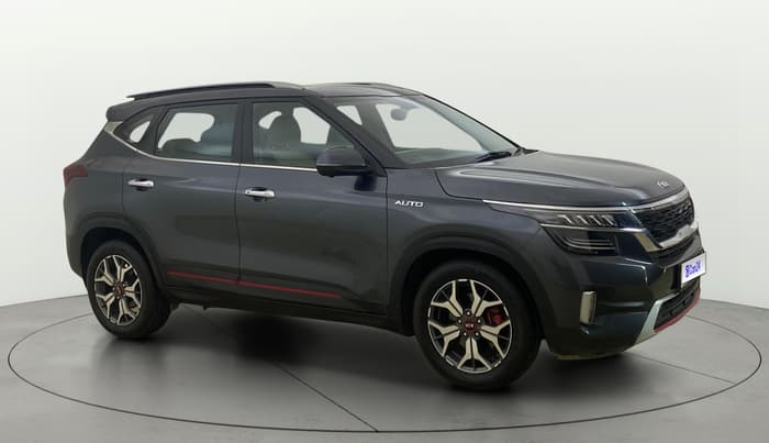 2020 KIA SELTOS GTX PLUS AT 1.5 DIESEL, Diesel, Automatic, 1,41,405 km, Right Front Diagonal