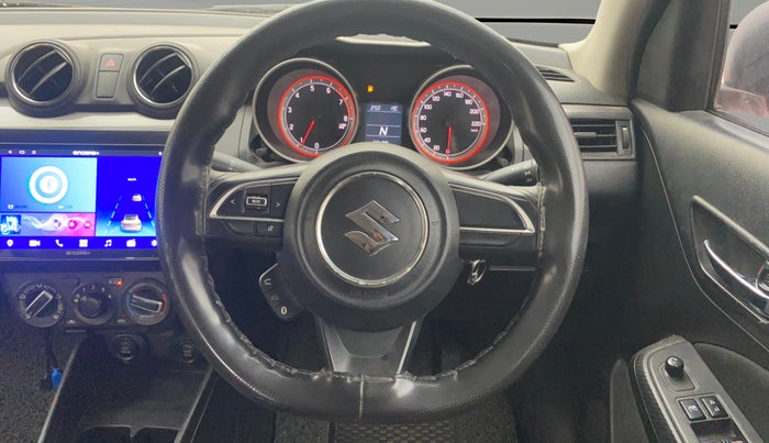2019 Maruti Swift VXI AMT, Petrol, Automatic, 72,389 km, Steering Wheel Close Up