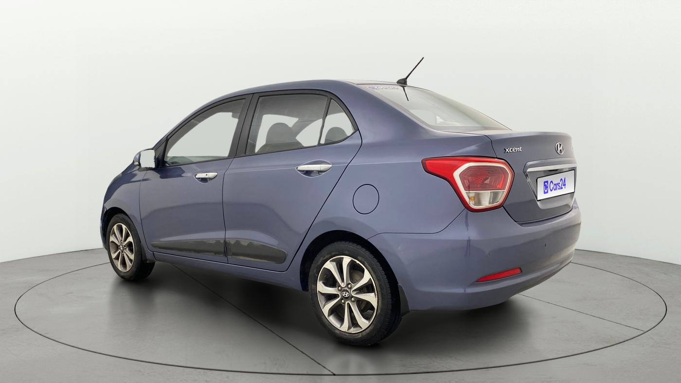 2015 Hyundai Xcent SX AT 1.2 (O), Petrol, Automatic, 50,093 km, Left Back Diagonal