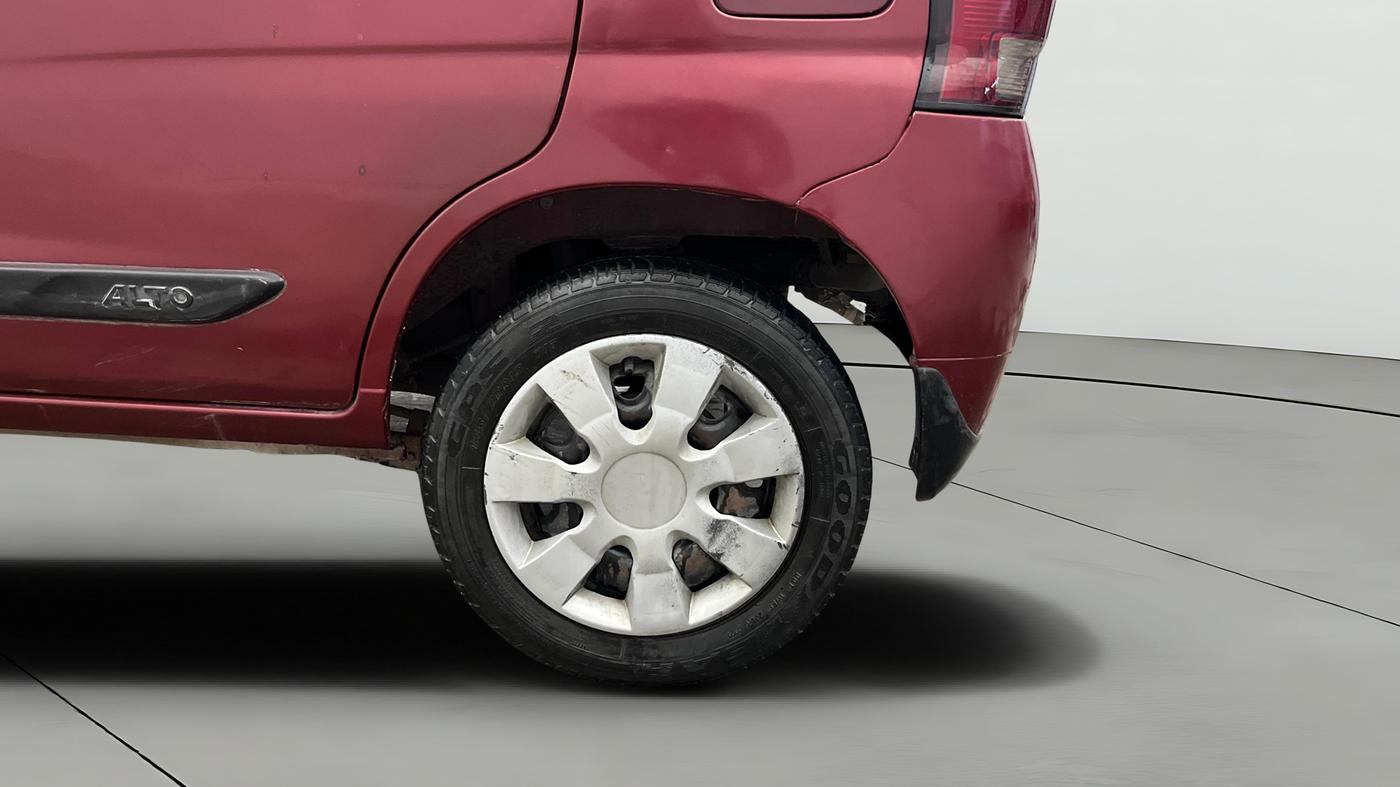 2014 Maruti Alto K10 VXI, Petrol, Manual, 1,02,791 km, Left Rear Wheel