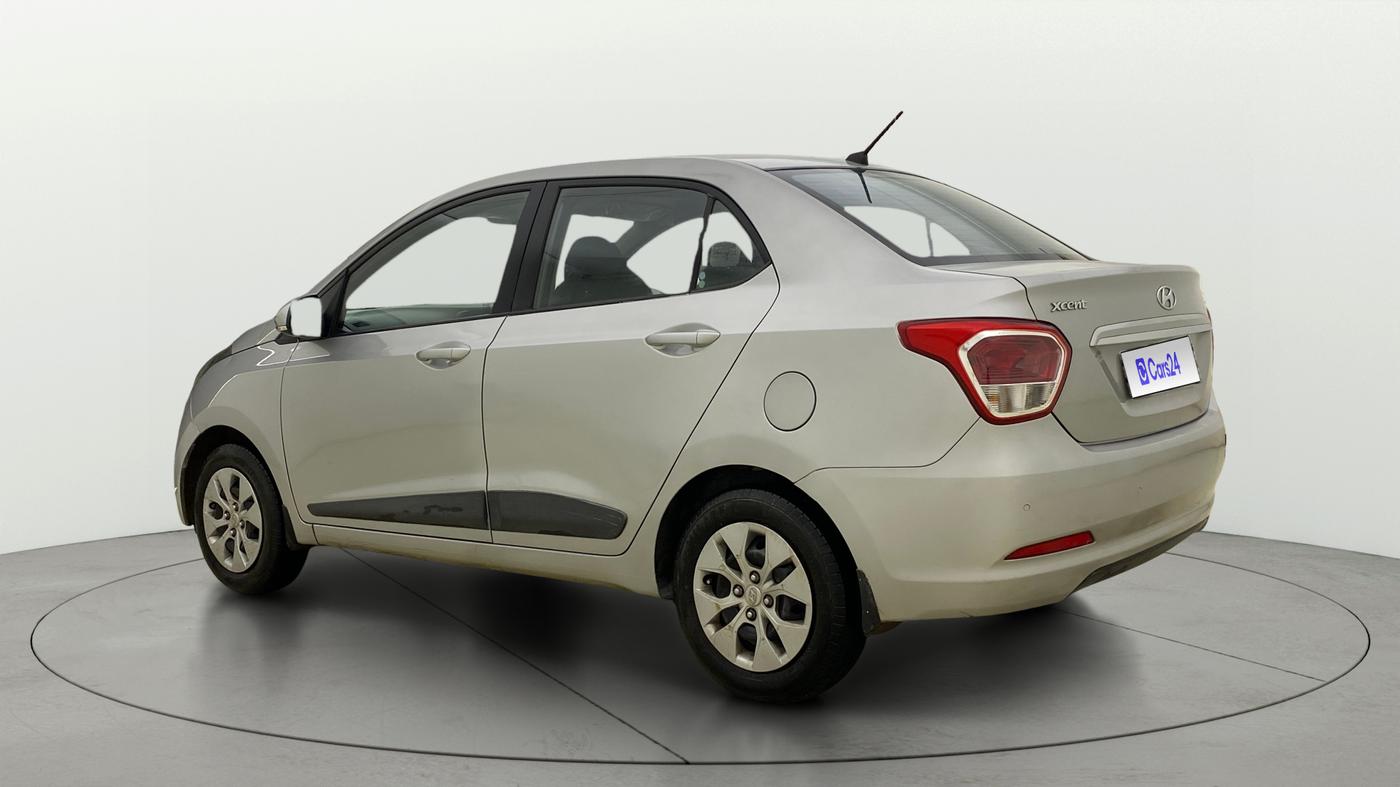 2015 Hyundai Xcent S 1.2, Petrol, Manual, 66,918 km, Left Back Diagonal