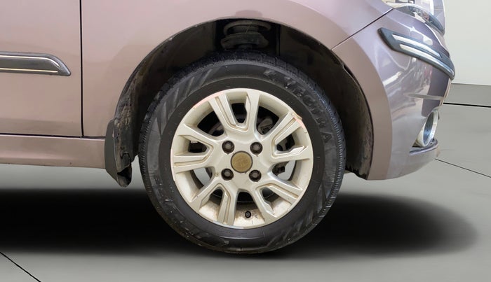 2017 Tata Tiago XZ PETROL, CNG, Manual, 84,453 km, Right Front Wheel