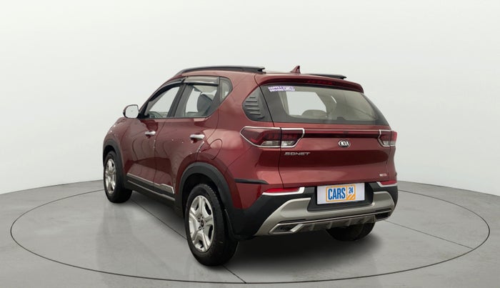 2021 KIA SONET HTX 1.0 IMT, Petrol, Manual, 43,130 km, Left Back Diagonal