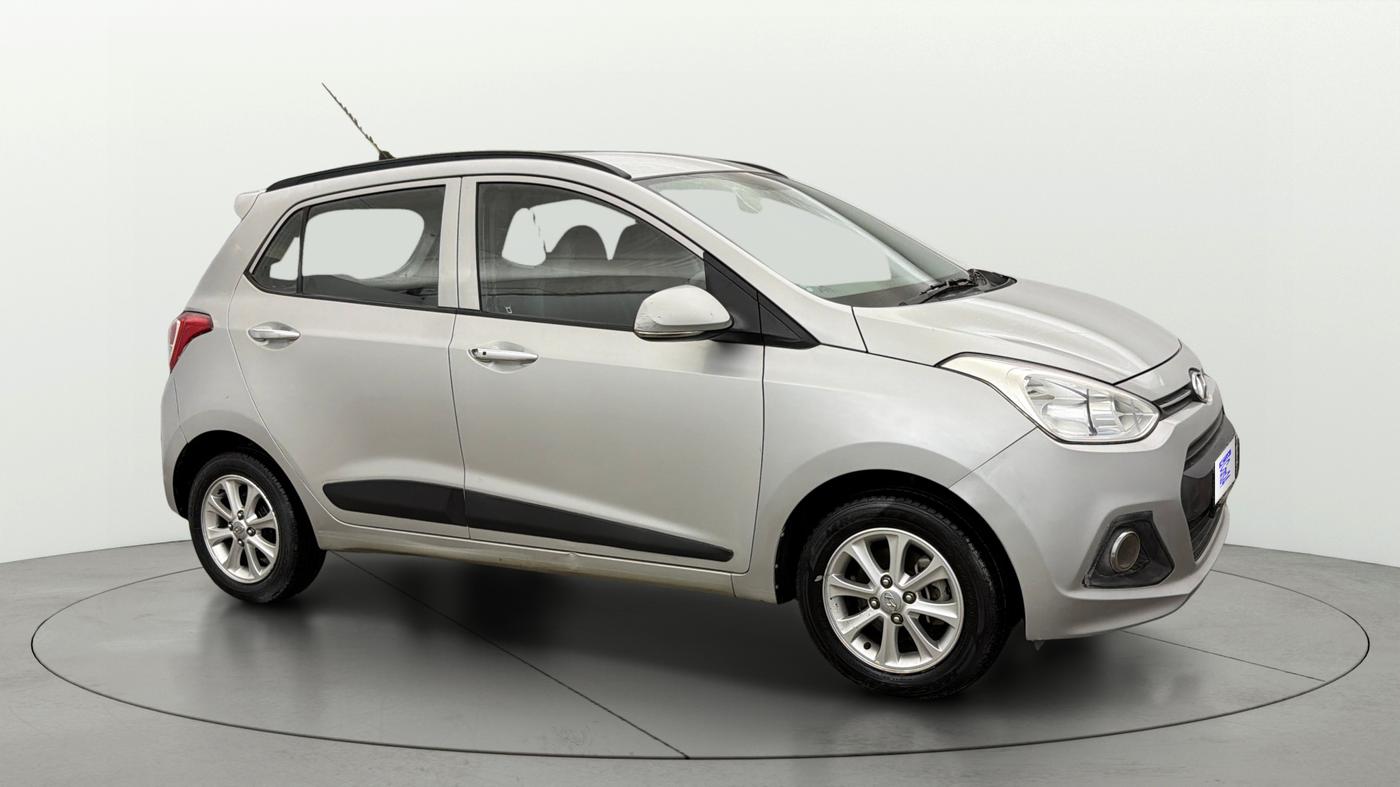 2016 Hyundai Grand i10 ASTA AT 1.2 KAPPA VTVT, Petrol, Automatic, 65,031 km, Right Front Diagonal