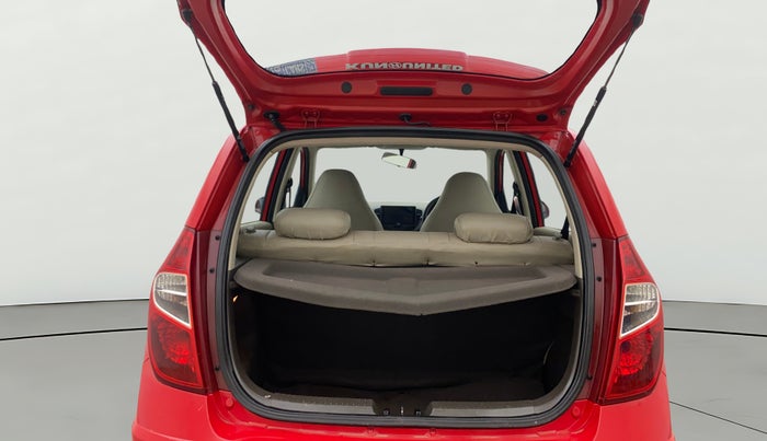 2012 Hyundai i10 SPORTZ 1.2, Petrol, Manual, 57,099 km, Boot Open Zoomed View