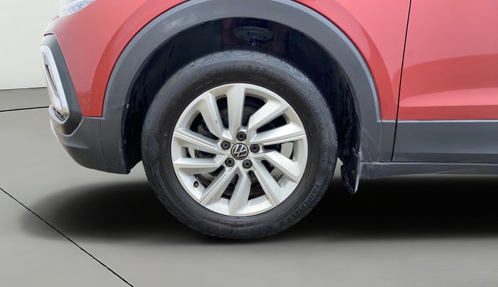 2022 Volkswagen TAIGUN HIGHLINE 1.0 TSI MT, Petrol, Manual, 52,887 km, Left Front Wheel