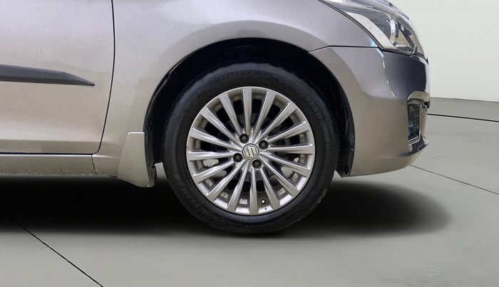 2017 Maruti Ciaz ALPHA 1.4 PETROL, Petrol, Manual, 49,903 km, Right Front Wheel