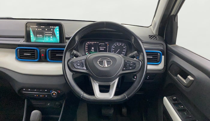 2023 Tata PUNCH CREATIVE  AMT, Petrol, Automatic, 27,582 km, Steering Wheel Close Up