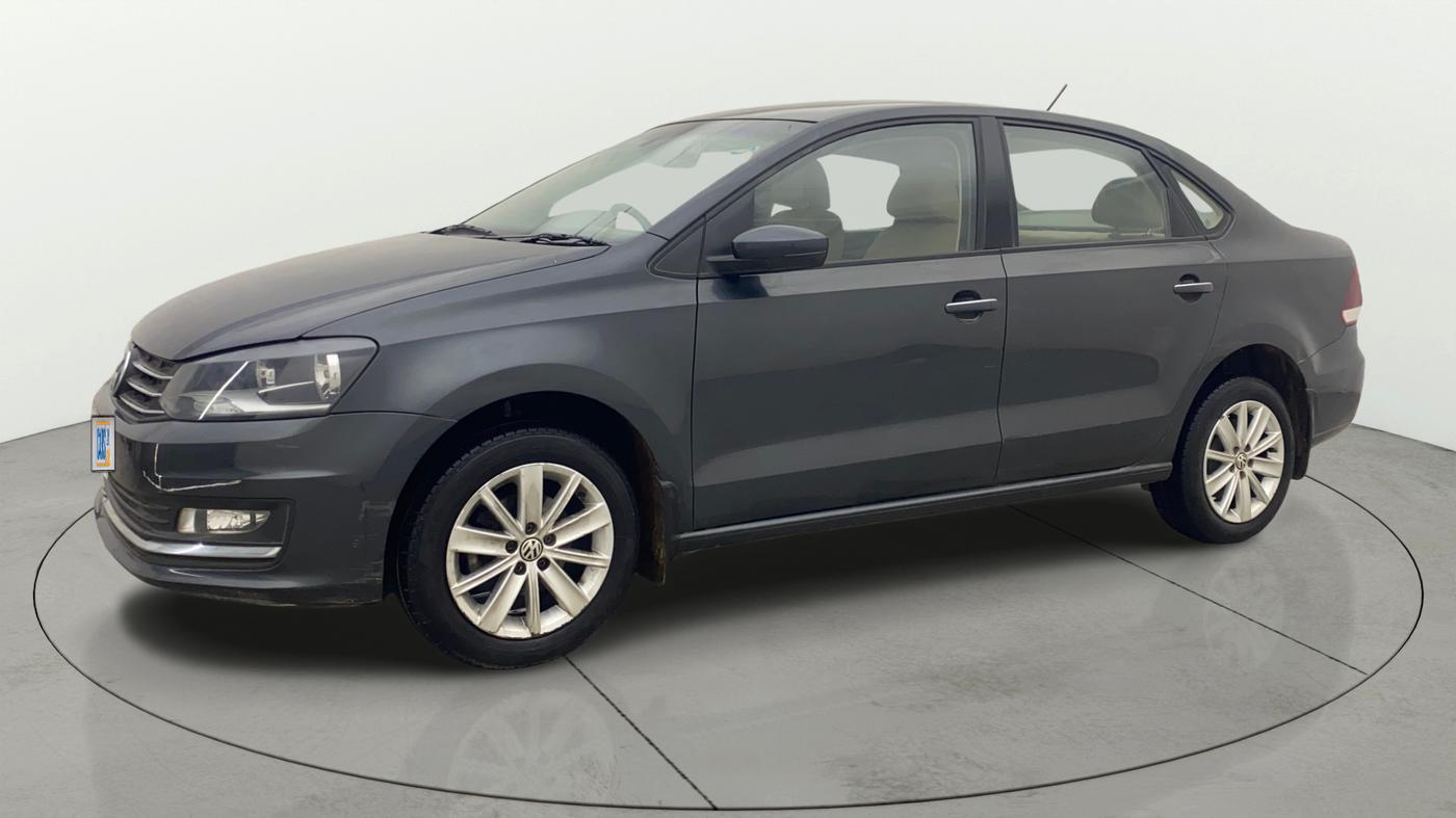 2016 Volkswagen Vento HIGHLINE PETROL AT, Petrol, Automatic, 56,101 km, Left Front Diagonal