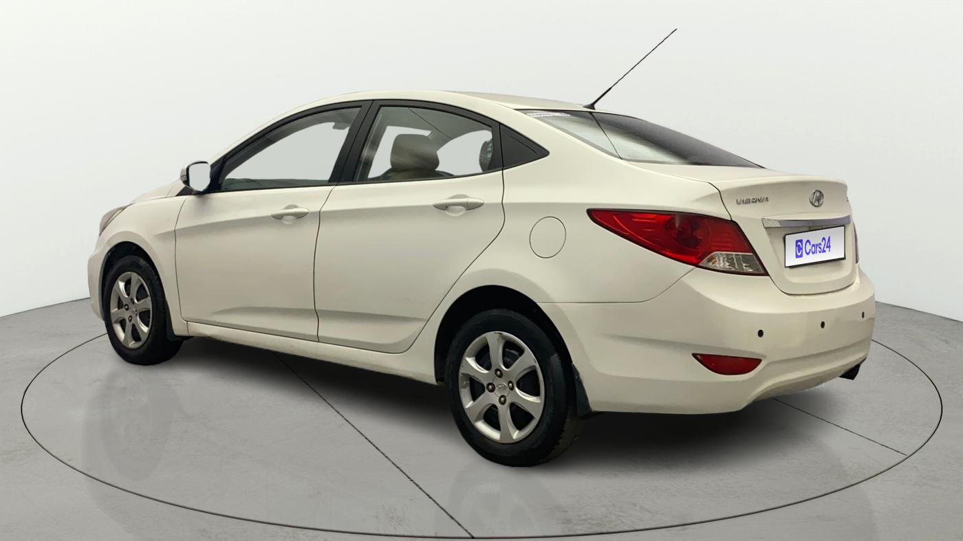 2014 Hyundai Verna FLUIDIC 1.6 VTVT EX, Petrol, Manual, 1,05,898 km, Left Back Diagonal