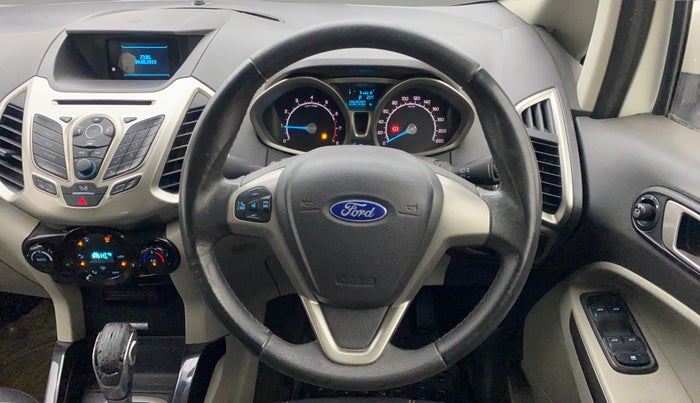 2014 Ford Ecosport TITANIUM 1.5L PETROL AT, Petrol, Automatic, 92,589 km, Steering Wheel Close Up