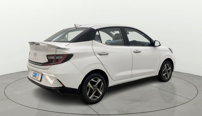 2023 Hyundai AURA SX 1.2 CNG, CNG, Manual, 33,605 km, Right Back Diagonal