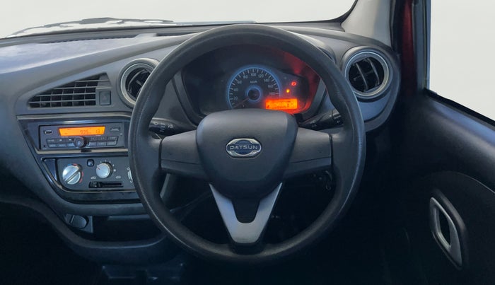 2018 Datsun Redi Go T (O), Petrol, Manual, 49,427 km, Steering Wheel Close Up