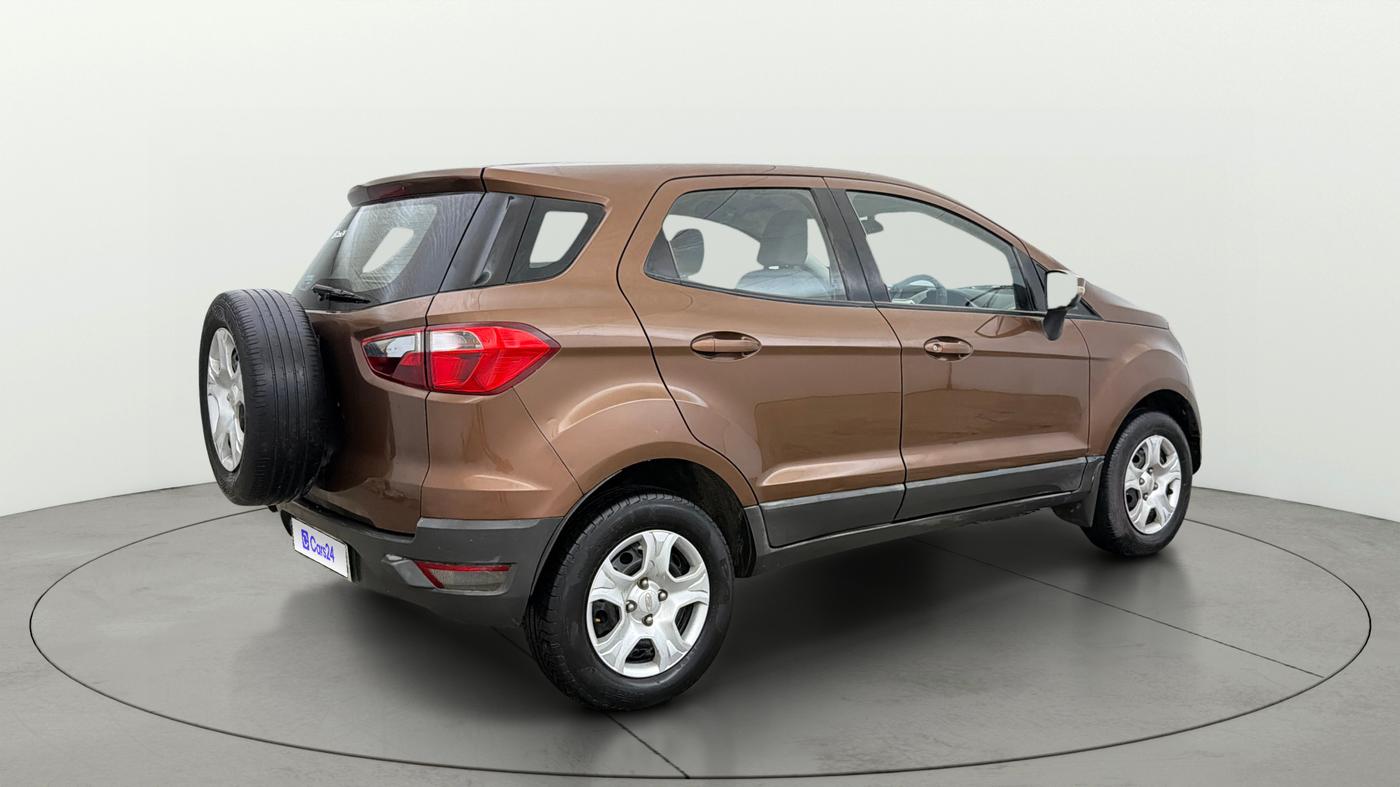 2016 Ford Ecosport TREND 1.5L PETROL, Petrol, Manual, 1,04,834 km, Right Back Diagonal