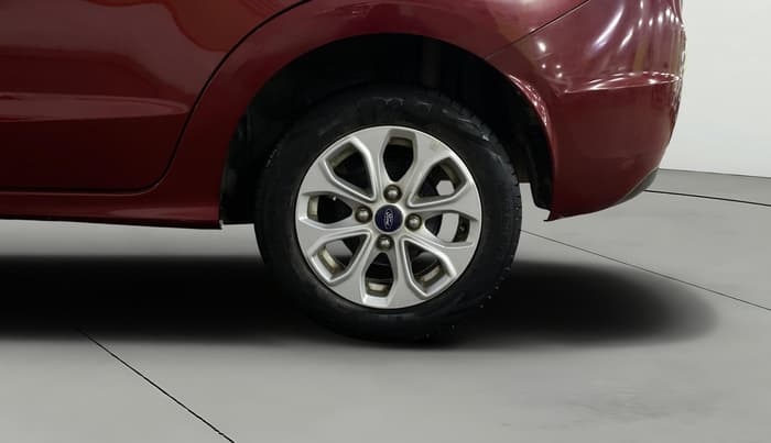 2015 Ford Figo Aspire TITANIUM 1.5 PETROL AT, Petrol, Automatic, 58,722 km, Left Rear Wheel