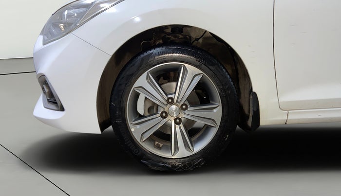 2018 Hyundai Verna 1.6 CRDI SX, Diesel, Manual, 1,20,885 km, Left Front Wheel