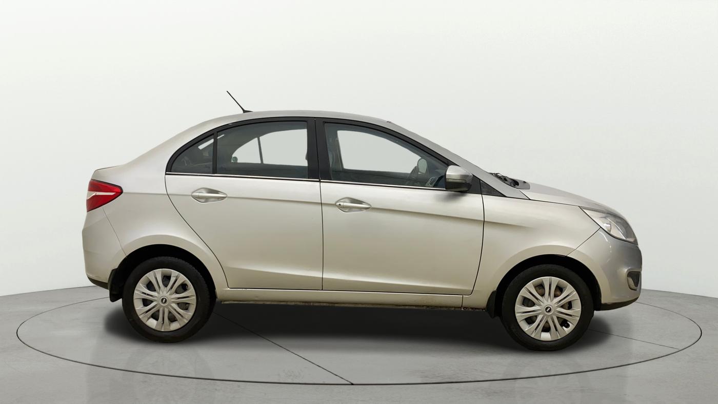 2014 Tata Zest XMS PETROL, Petrol, Manual, 38,531 km, Right Side View
