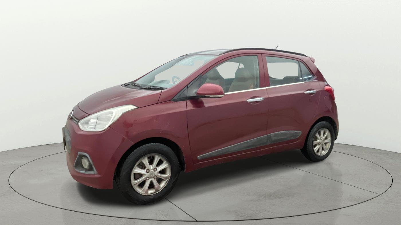 2014 Hyundai Grand i10 ASTA AT 1.2 KAPPA VTVT, Petrol, Automatic, 57,524 km, Left Front Diagonal