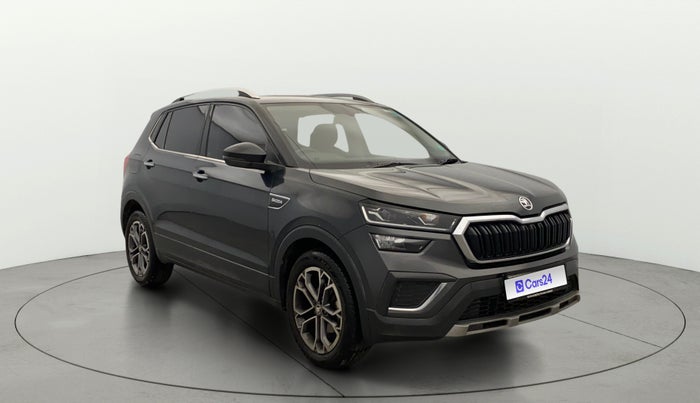 2023 Skoda KUSHAQ STYLE 1.0L TSI MT, Petrol, Manual, 15,595 km, Right Front Diagonal