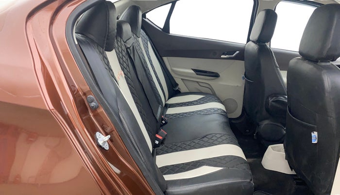 2025 Tata TIGOR XZA PLUS PETROL, Petrol, Automatic, 3,532 km, Right Side Rear Door Cabin