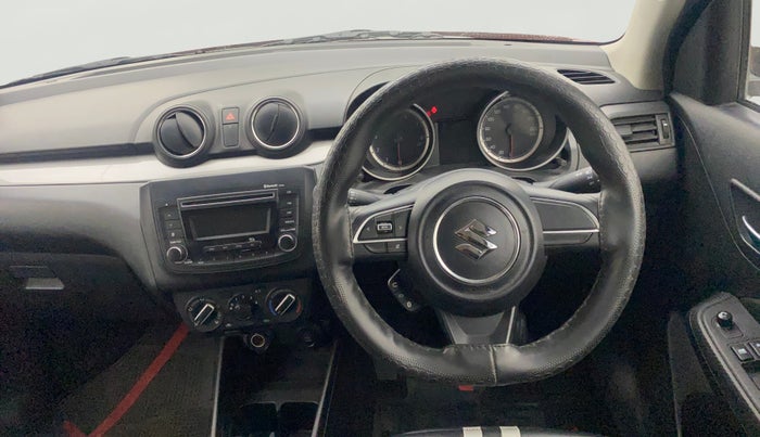 2019 Maruti Swift VXI AMT, Petrol, Automatic, 8,396 km, Steering Wheel Close Up
