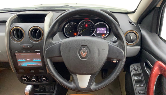 2018 Renault Duster RXS CVT, Petrol, Automatic, 24,428 km, Steering Wheel Close Up
