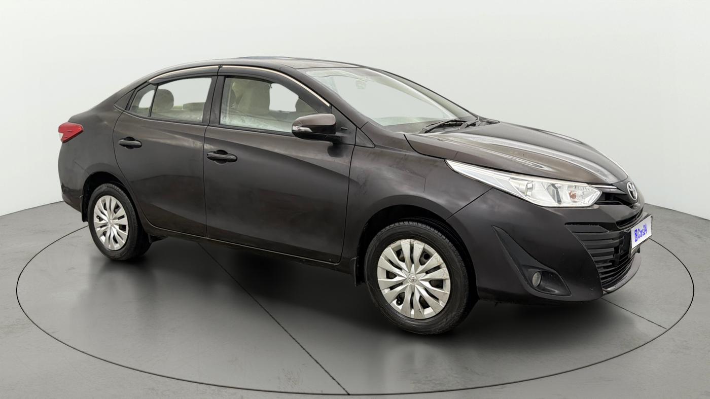 2018 Toyota YARIS G CVT, Petrol, Automatic, 1,09,066 km, Right Front Diagonal