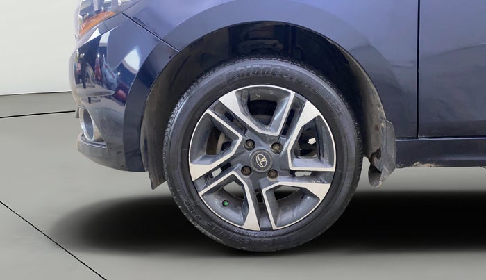 2019 Tata TIGOR XZA PLUS PETROL, Petrol, Automatic, 15,956 km, Left Front Wheel