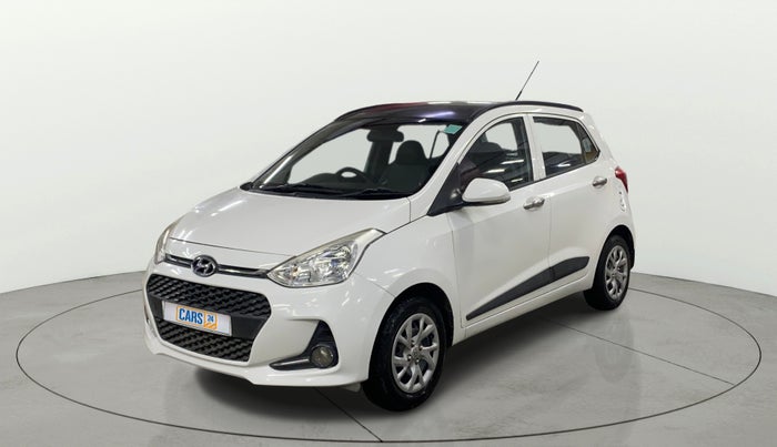 2018 Hyundai Grand i10 SPORTZ 1.2 KAPPA VTVT, Petrol, Manual, 34,068 km, Left Front Diagonal