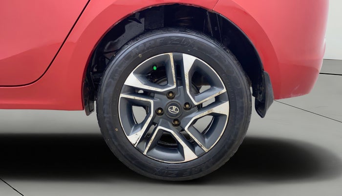 2017 Tata TIGOR XZ (O) PETROL, Petrol, Manual, 99,455 km, Left Rear Wheel