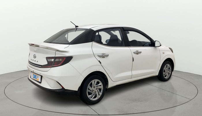 2022 Hyundai AURA S 1.2 CNG, CNG, Manual, 91,342 km, Right Back Diagonal