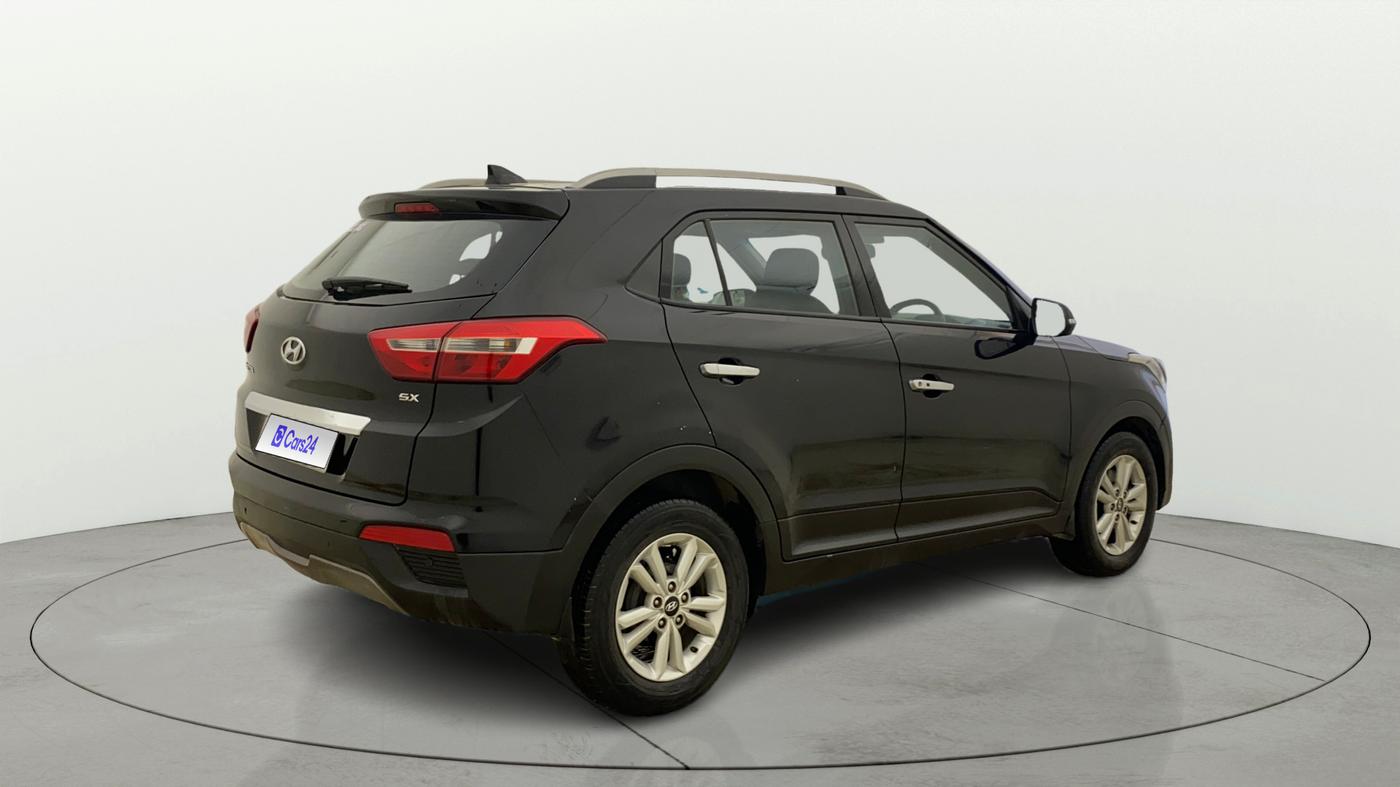 2016 Hyundai Creta SX PLUS 1.6 PETROL, Petrol, Manual, 1,20,527 km, Right Back Diagonal