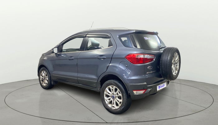 2015 Ford Ecosport TITANIUM 1.5L PETROL AT, Petrol, Automatic, 1,20,576 km, Left Back Diagonal