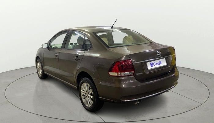 2016 Volkswagen Vento HIGHLINE 1.6 MPI, Petrol, Manual, 88,515 km, Left Back Diagonal