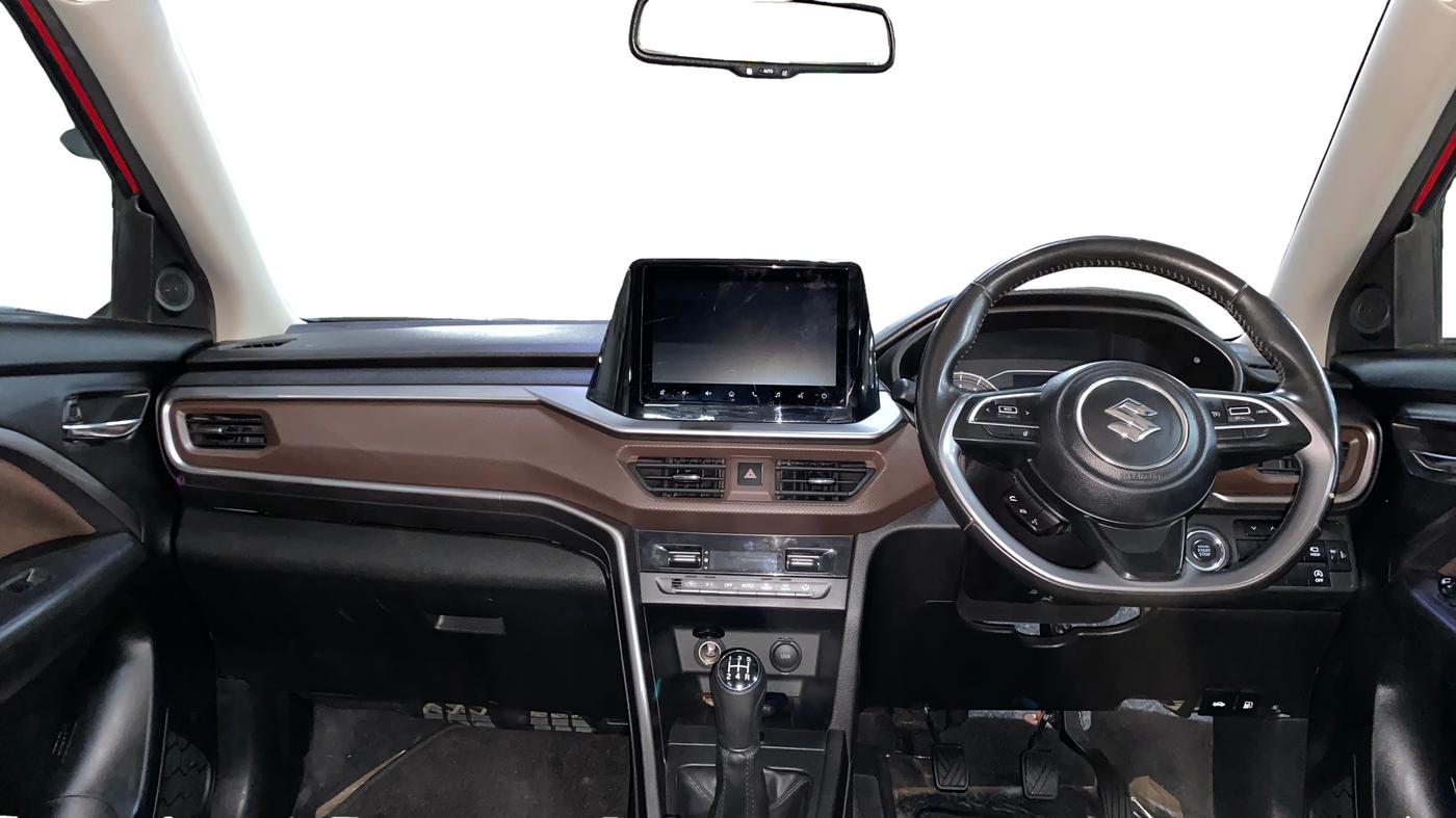 2022 Maruti BREZZA ZXI + SMART HYBRID DUAL TONE, Petrol, Manual, 17,375 km, Dashboard