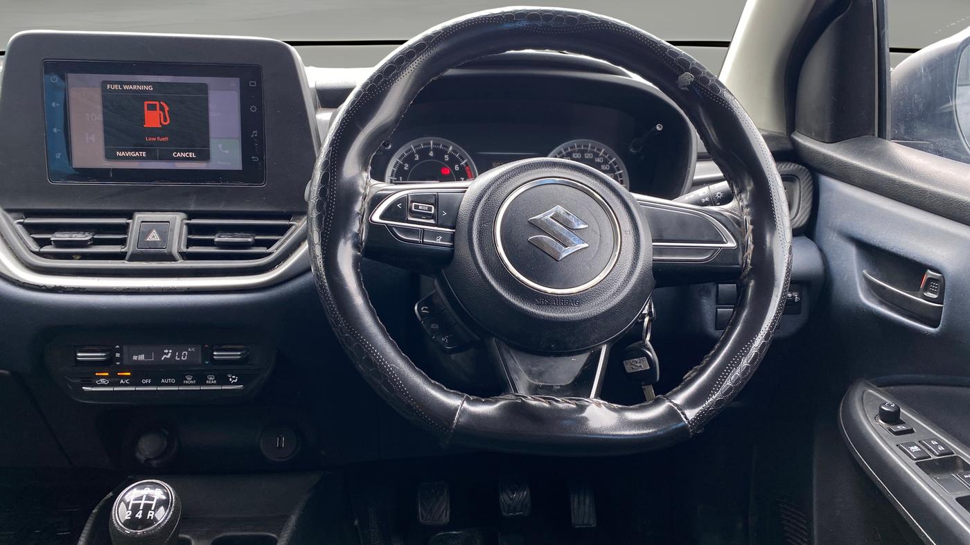 2023 Maruti Baleno DELTA PETROL 1.2, Petrol, Manual, 93,980 km, Steering Wheel Close Up