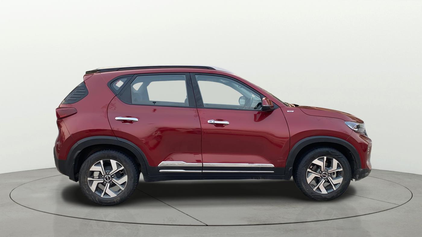 2021 KIA SONET HTX PLUS 1.0 IMT, Petrol, Manual, 29,608 km, Right Side View