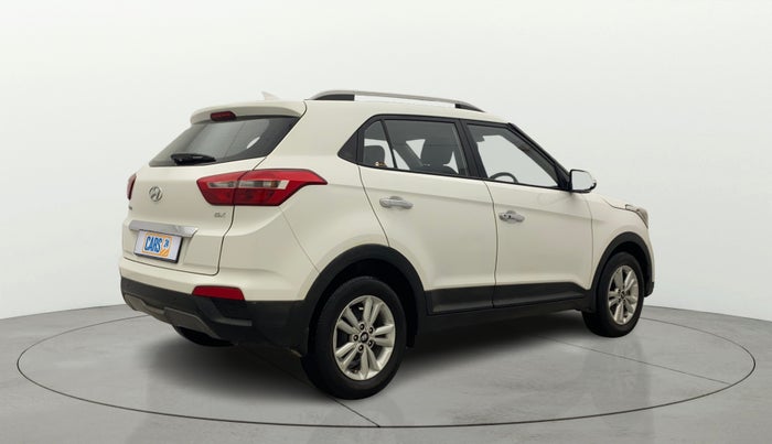 2017 Hyundai Creta SX PLUS 1.6 PETROL, Petrol, Manual, 28,318 km, Right Back Diagonal
