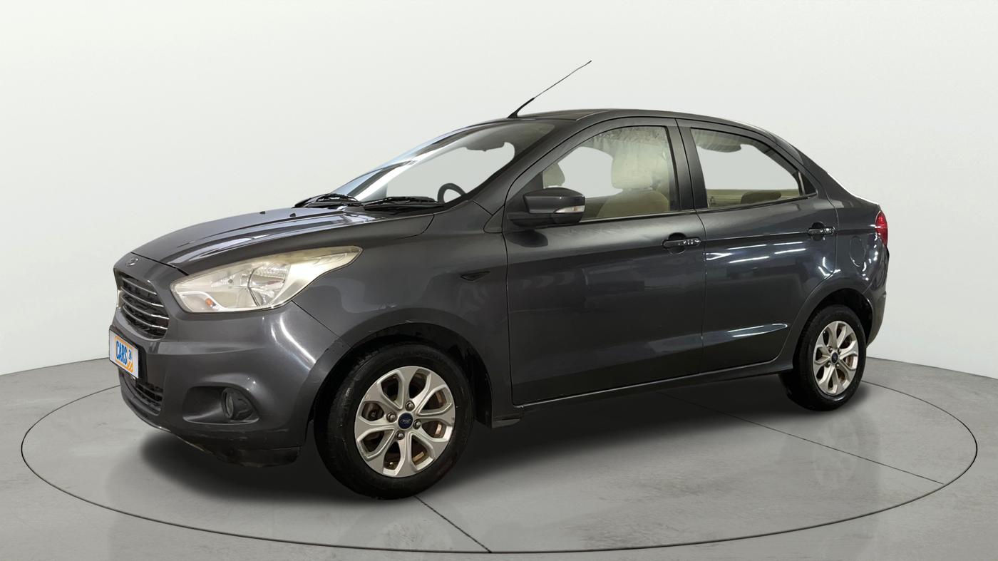 2017 Ford Figo Aspire TITANIUM 1.2 PETROL, Petrol, Manual, 27,831 km, Left Front Diagonal