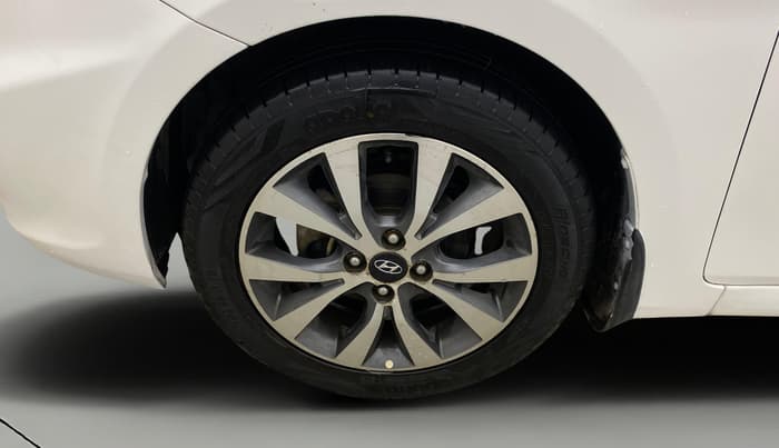 2013 Hyundai Verna FLUIDIC 1.6 VTVT SX, Petrol, Manual, 71,742 km, Left Front Wheel