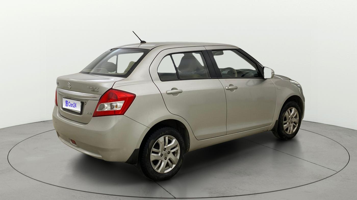 2014 Maruti Swift Dzire ZXI, Petrol, Manual, 93,338 km, Right Back Diagonal