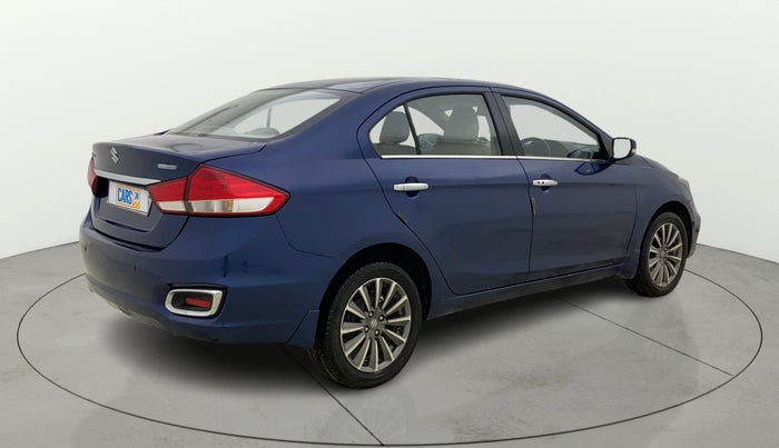 2018 Maruti Ciaz ALPHA 1.5 SHVS PETROL, CNG, Manual, 66,130 km, Right Back Diagonal