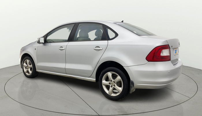 2013 Skoda Rapid ELEGANCE 1.6 TDI CR MT, Diesel, Manual, 1,46,490 km, Left Back Diagonal