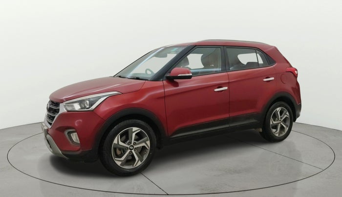 2019 Hyundai Creta SX AT 1.6 PETROL, Petrol, Automatic, 1,00,514 km, Left Front Diagonal